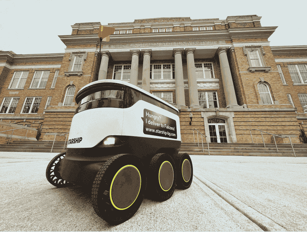 固特異免充氣輪胎擴(kuò)大應(yīng)用場(chǎng)景，配備于Starship自動(dòng)駕駛送貨機(jī)器人 